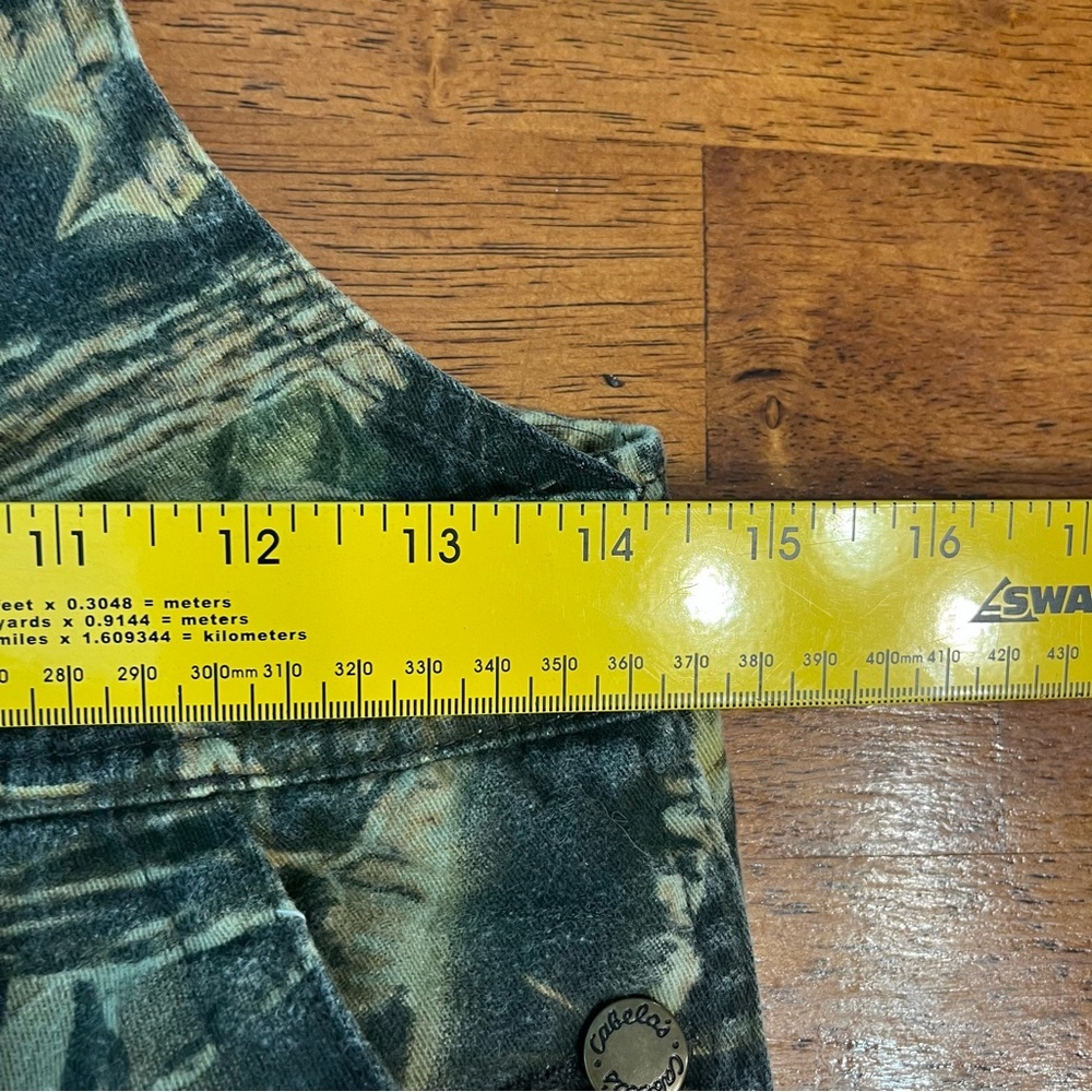 Cabela’s boys flannel camo overalls size small - Picture 5 of 6